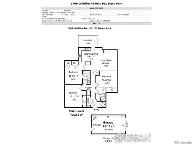 1700 Wildfire Road 302, Estes Park, CO 80517