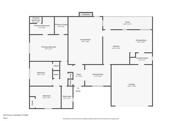 1301 Pinon Drive, Mansfield, TX 76063