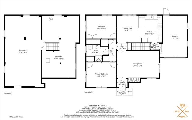 601 W Main Street, Clinton, IL 61727