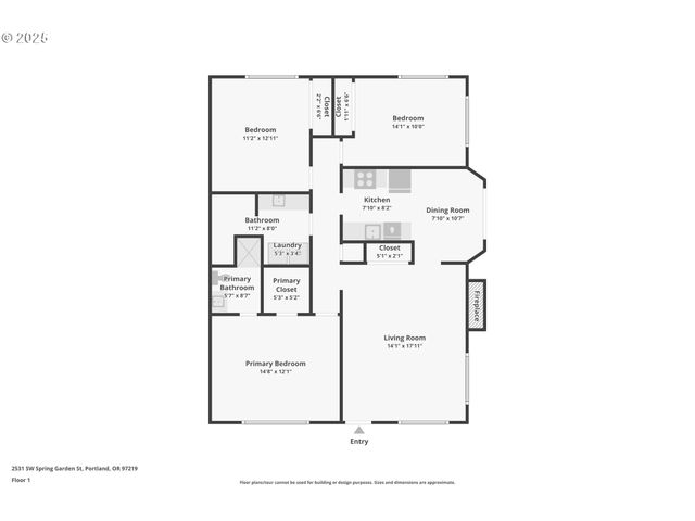 2531 Sw SPRING GARDEN St, Portland, OR 97219