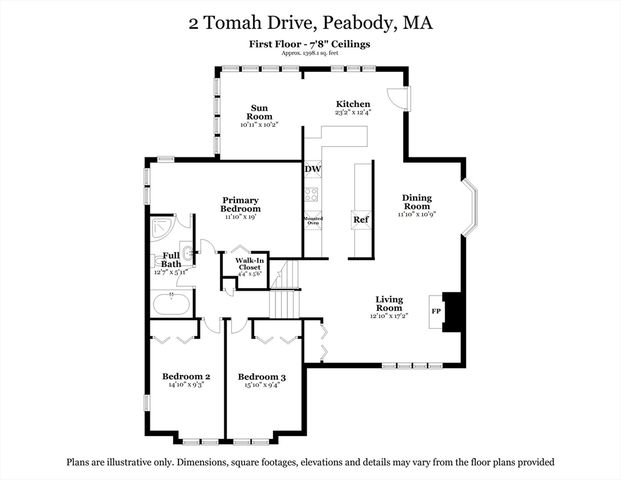 2 Tomah Dr, Peabody, MA 01960