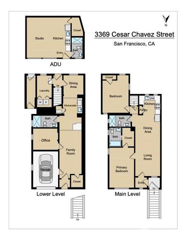 3369 Cesar Chavez Street, San Francisco, CA 94110