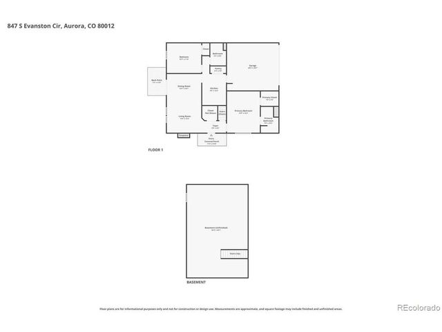 847 S Evanston Cir, Aurora, CO 80012