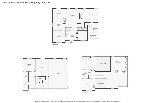 1517 Charleston Park Dr, Spring Hill, TN 37174