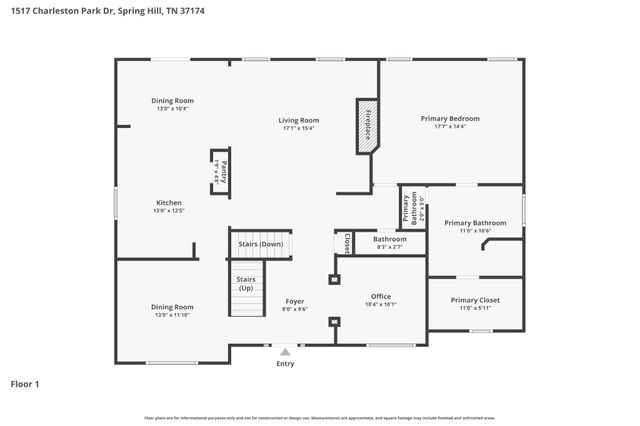 1517 Charleston Park Dr, Spring Hill, TN 37174