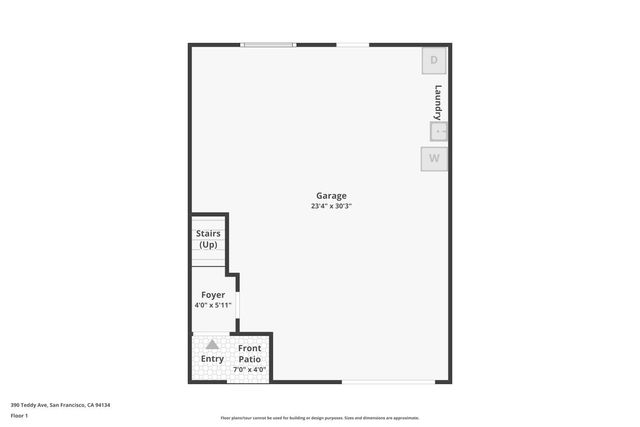 390 Teddy Avenue, San Francisco, CA 94134
