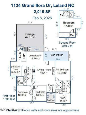 1134 Grandiflora Drive, Leland, NC 28451