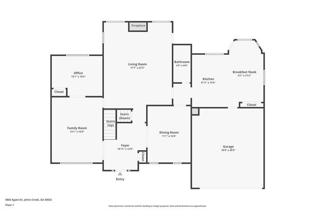 4865 Agate Drive, Alpharetta, GA 30022