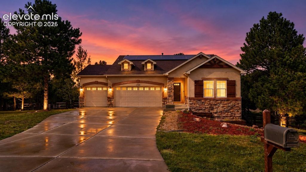 1702 Painter Drive, Monument, CO 80132 — exterior