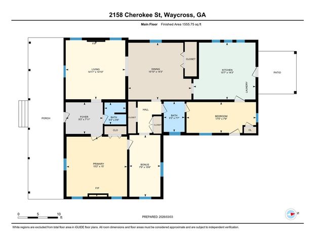 2158 Cherokee Street, Waycross, GA 31503