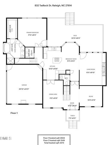 832 Tadlock Drive, Raleigh, NC 27614