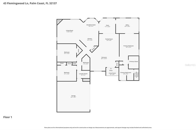 43 FLEMINGWOOD LANE, Palm Coast, FL 32137