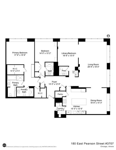 180 E Pearson Street 3707, Chicago, IL 60611