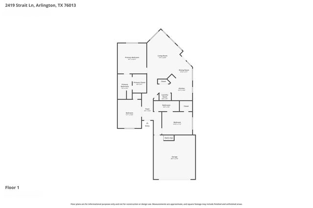 2419 Strait Lane, Arlington, TX 76013