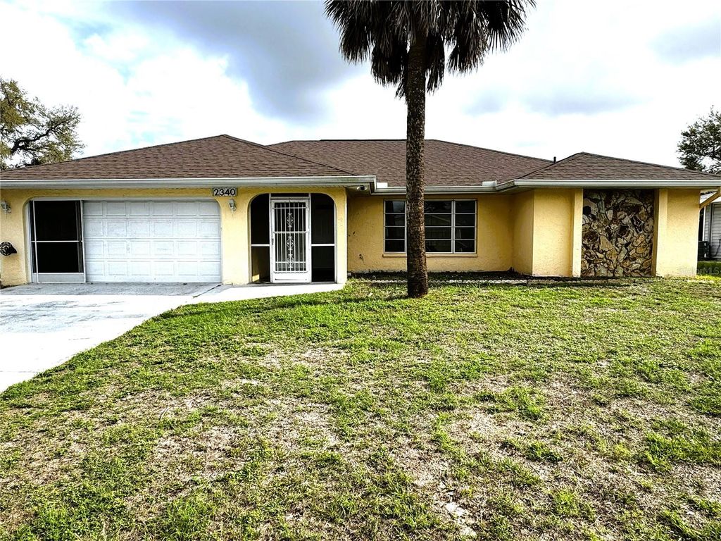 Image 1 of property listing at 2340 LINTON LANE, Port Charlotte, FL 33952
