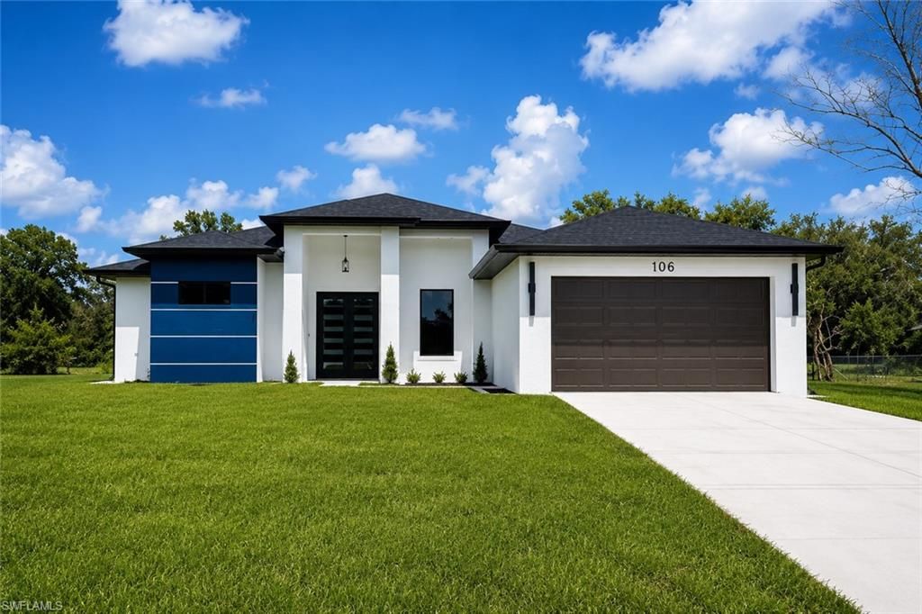 106 Hamilton AVE, LEHIGH ACRES, FL 33936 — exterior