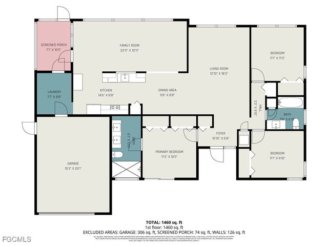 1247 Price CIR NW, Port Charlotte, FL 33948