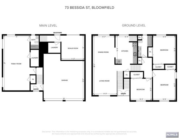 73 Bessida Street, Bloomfield, NJ 07003