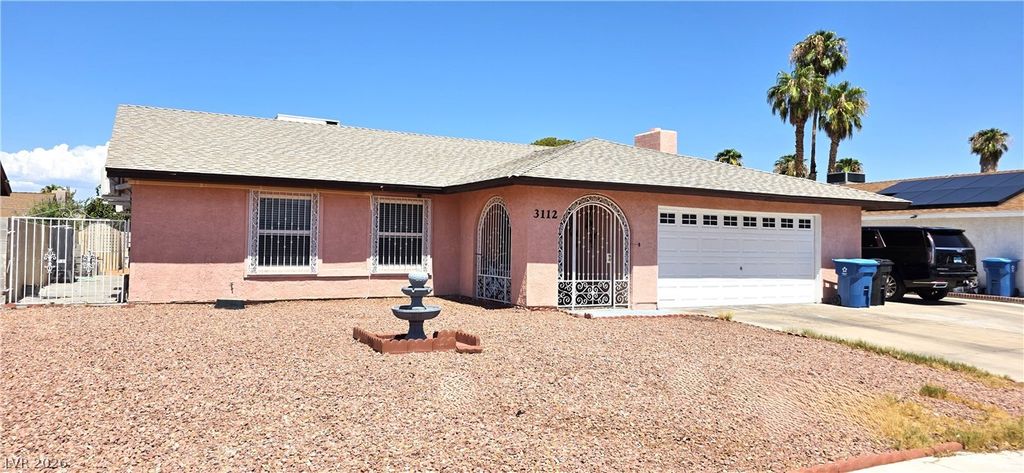 3112 Elmrock Place, Las Vegas, NV 89121 — exterior