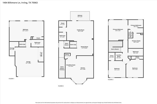 1404 Biltmore Lane, Irving, TX 75063