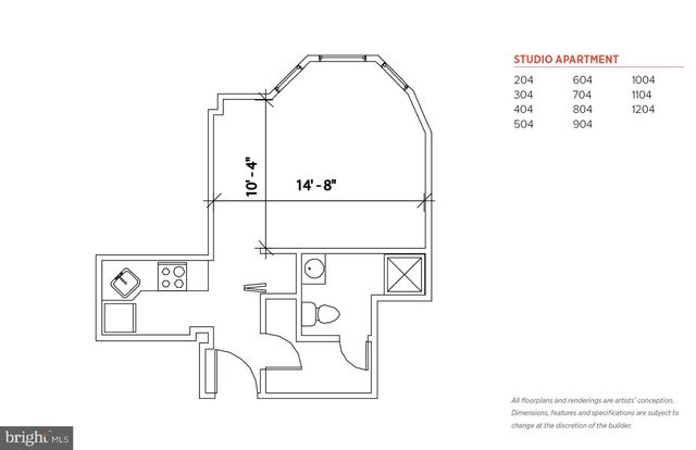 1218 WALNUT ST #1204, Philadelphia, PA 19107