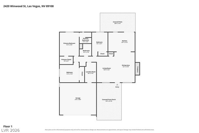 2420 Winwood Street, Las Vegas, NV 89108