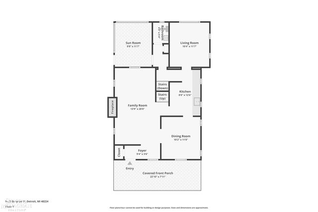 9155 Grayton Street, Detroit, MI 48224