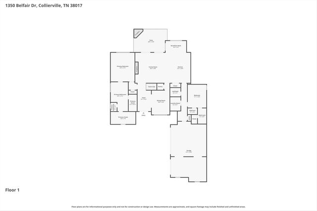 1350 BELFAIR DR, Collierville, TN 38017