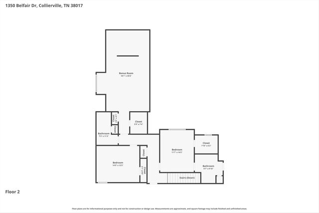 1350 BELFAIR DR, Collierville, TN 38017