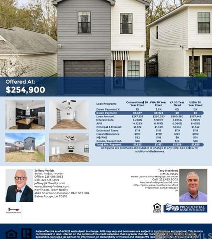 902 S Audubon Place Ave, Gonzales, LA 70737