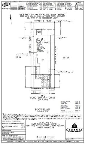 460 Long Branch Drive, Dayton, TX 77535