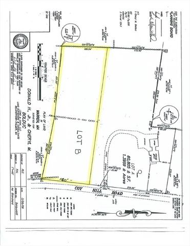 431 Coy Hill Rd, Warren, MA 01083