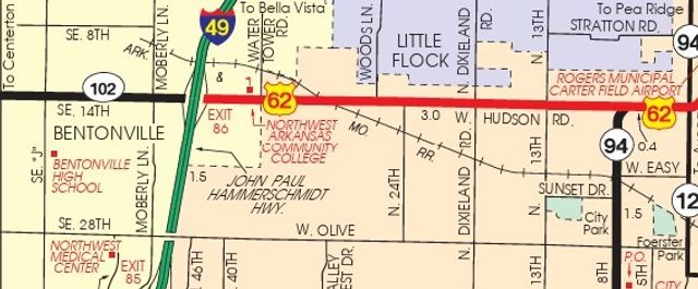 2605 N 2nd Street, Rogers, AR 72756