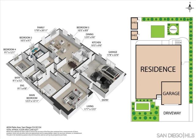4034 Palm Avenue, San Diego, CA 92154