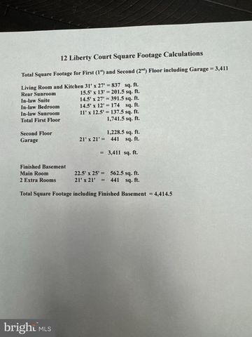 12 LIBERTY CT, Berlin, NJ 08009