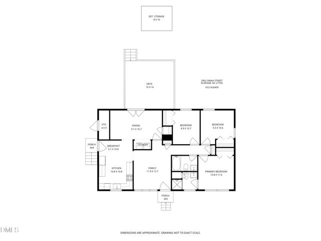 2902 Omah Street, Durham, NC 27705