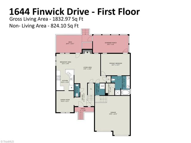 1644 Finwick Drive, Pfafftown, NC 27040