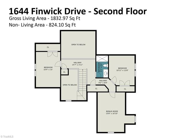 1644 Finwick Drive, Pfafftown, NC 27040