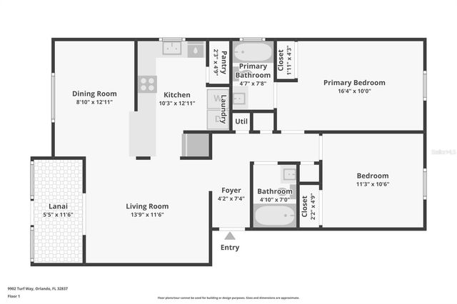 9902 TURF WAY 6, Orlando, FL 32837