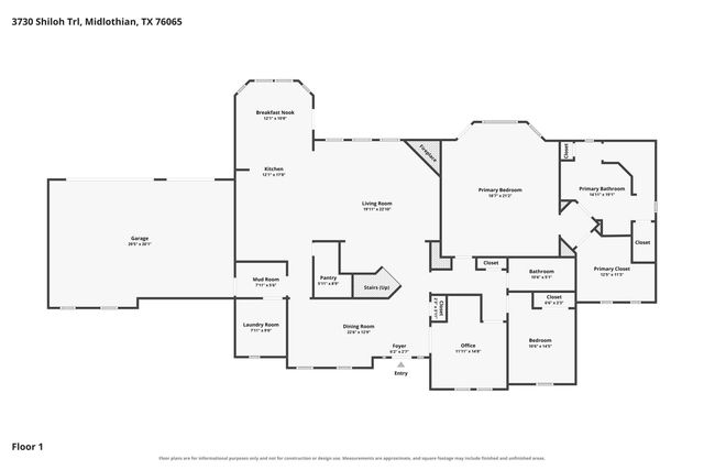 3730 Shiloh Trail, Midlothian, TX 76065