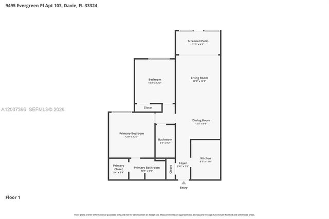 9495 Evergreen Pl 103, Davie, FL 33324