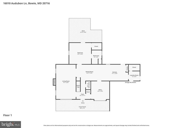 16010 AUDUBON LN, Bowie, MD 20716