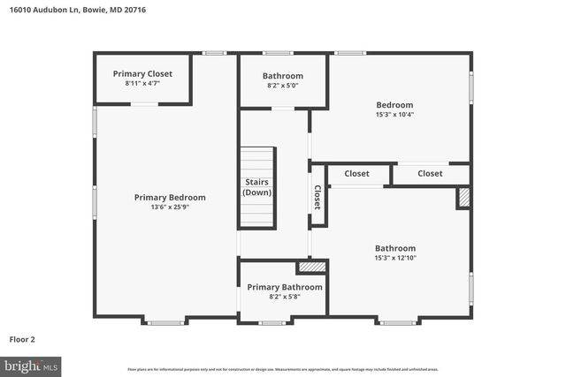 16010 AUDUBON LN, Bowie, MD 20716