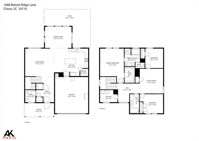 1668 Beleek Ridge Lane, Clover, SC 29710