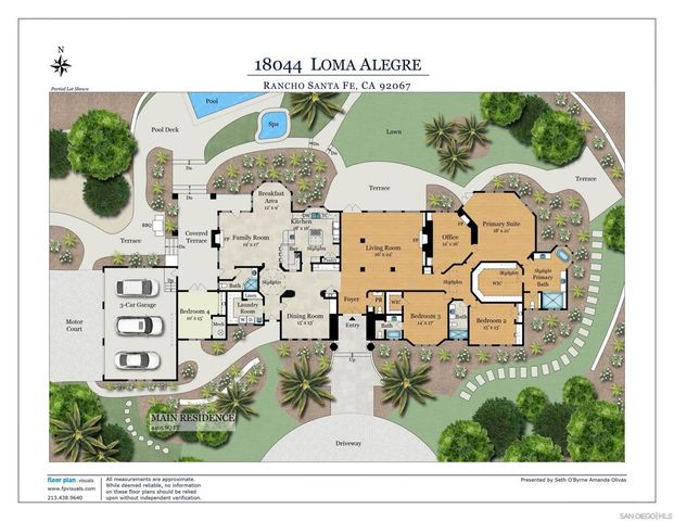 18044 Loma Alegre, Rancho Santa Fe, CA 92067