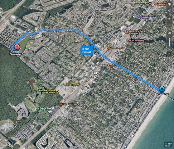 2150 Clearwater Dr Apt E, Surfside Beach, SC 29575