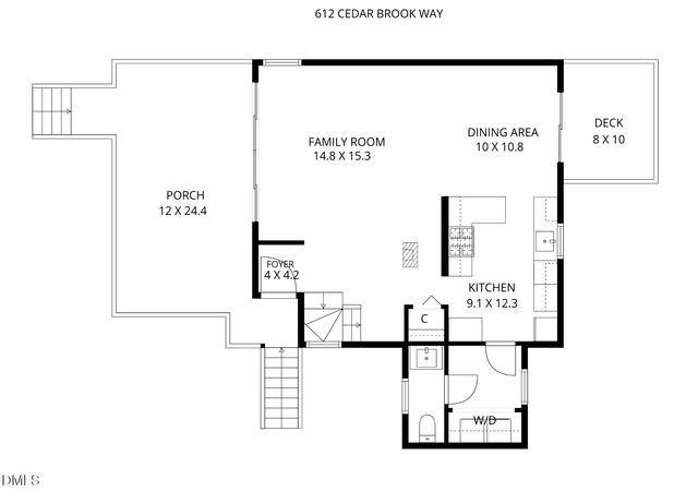 612 Cedar Brook Way, Chapel Hill, NC 27516