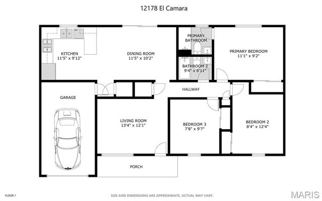 12178 El Camara Drive, Florissant, MO 63033