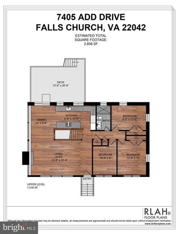 7405 ADD DR, Falls Church, VA 22042