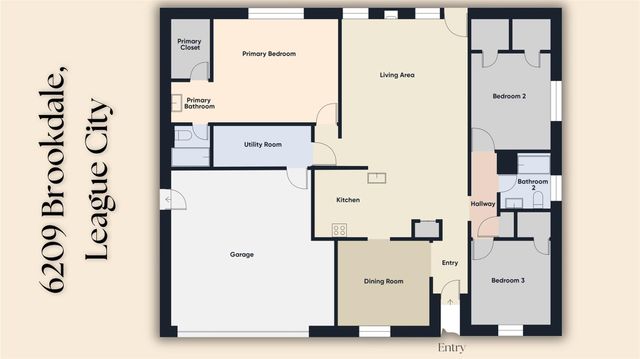6209 Brookdale Drive, League City, TX 77573